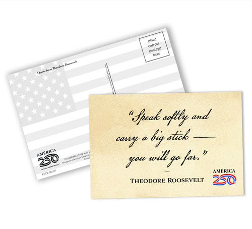 "Speak Softly" Postcard