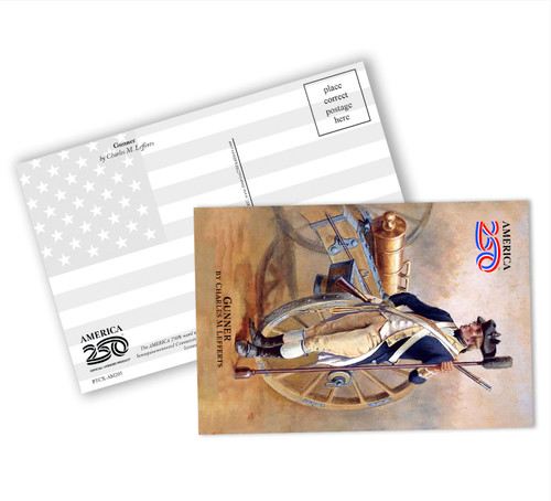 Gunner Postcard