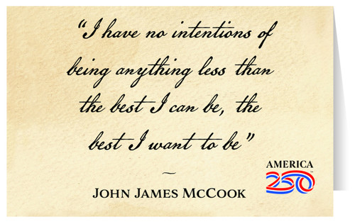 "I Have No Intentions"  Greeting Card