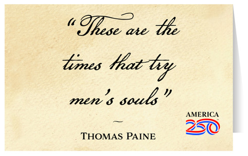 "These Are the Times" Note Card