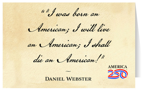 "I Was Born" Note Card