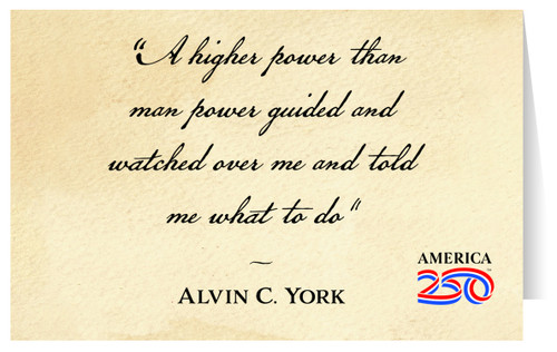 "A Higher Power" Note Card