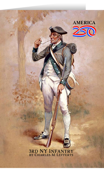 3rd NY Infantry Note Card