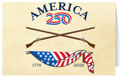 America250™ Rifles Note Cards 1