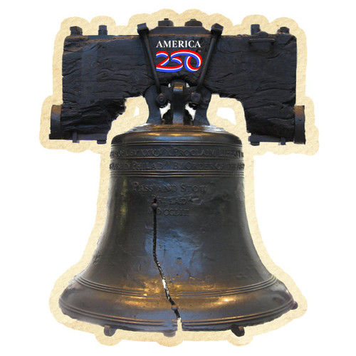Liberty Bell Magnet Cutout-USA