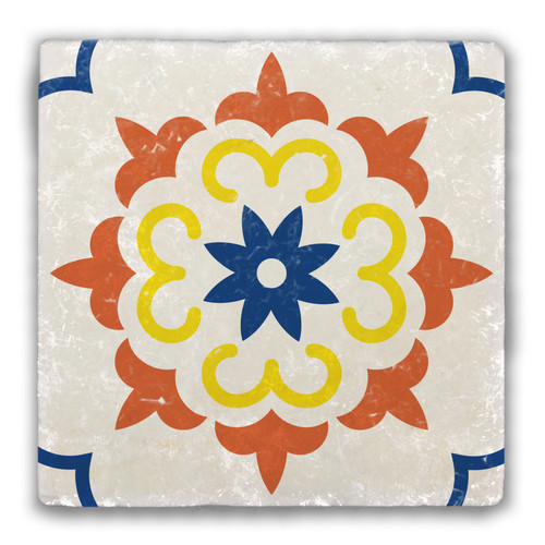 European Design 27 Tumbled Stone Coaster