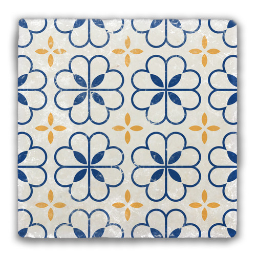 European Design 55 Tumbled Stone Coaster