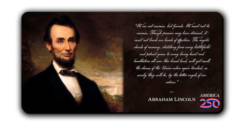 "We Are Not Enemies" Magnet Long