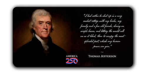 "Letting the World Roll on" Magnet Long