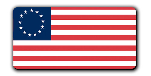 Betsy Ross Flag Magnet Long