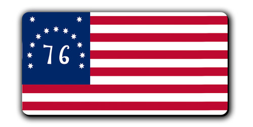 Bennington Flag Magnet Long