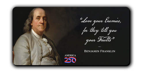 "Love Your Enemies" Magnet Long