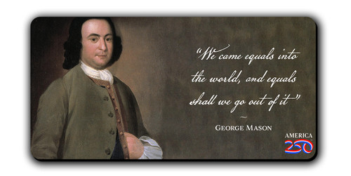 "We Came Equals" Magnet Long