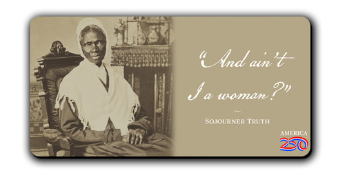 "Ain't I a Woman" Magnet Long