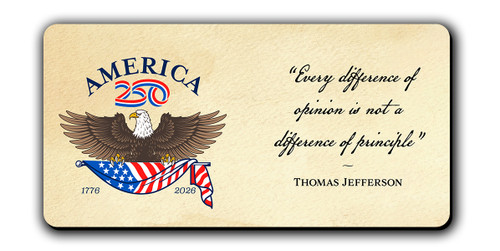 "Every Difference of Opinions" America250™ Magnet Long