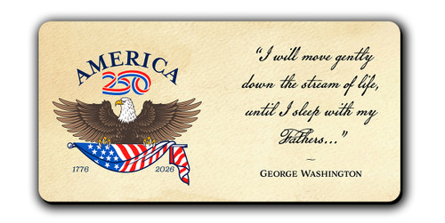"I Will Move Gently" America250™ Magnet Long