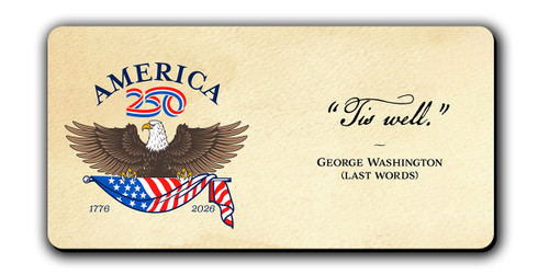 "Tis Well" America250™ Magnet Long