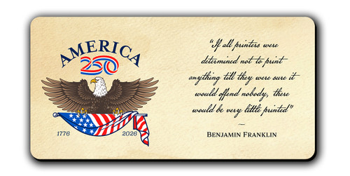 "If All Printers" America250™ Magnet Long