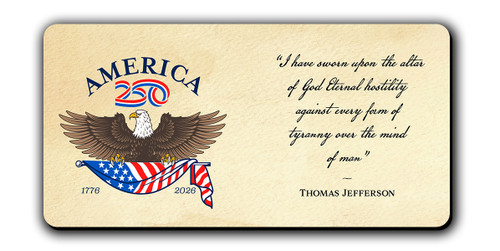 "I Have Sworn" America250™ Magnet Long