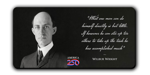 "What One Man Can Do" Magnet Long