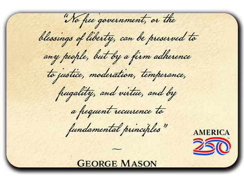 "Fundamental Principles" America250™ Magnet Standard