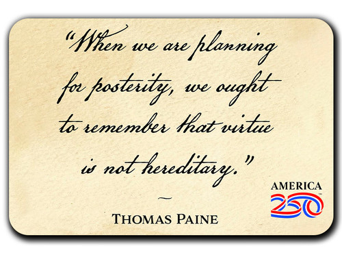 "When We Are Planning" America250™ Magnet Standard