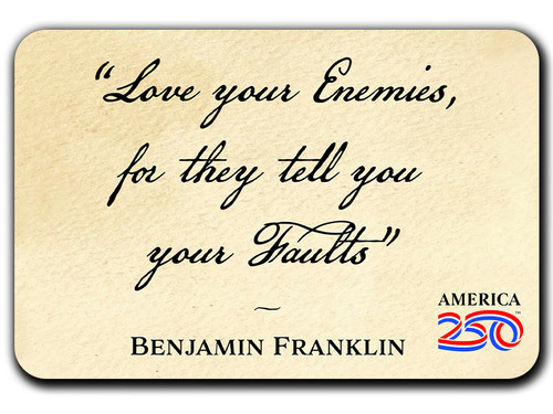 "Love Your Enemies" America250™ Magnet Standard