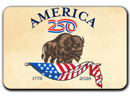 America250™ Buffalo Magnet Standard