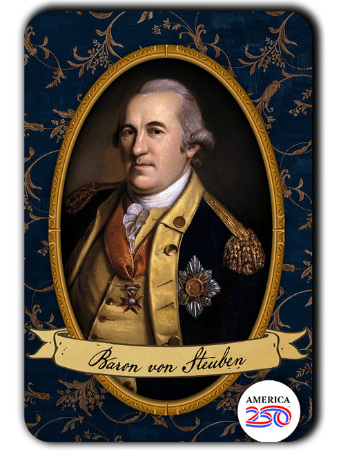 Baron Von Steuben America250™ Magnet Standard