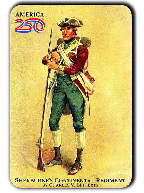 Sherburne's Continental Regiment America250™ Magnet Standard