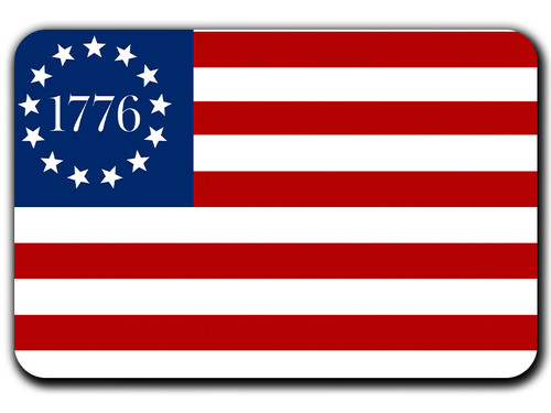 1776 American Flag America250™ Magnet Standard