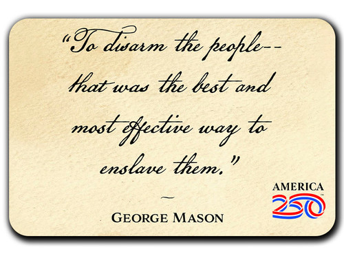 "To Disarm The People" America250™ Magnet Standard