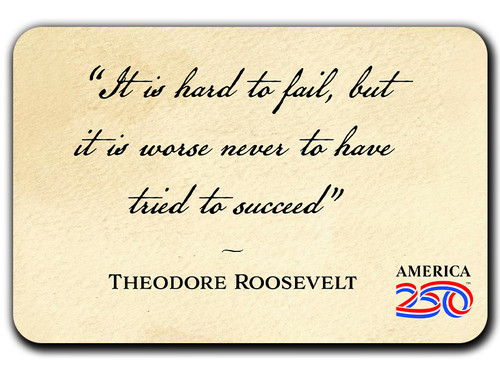 "It is Hard" America250™ Magnet Standard