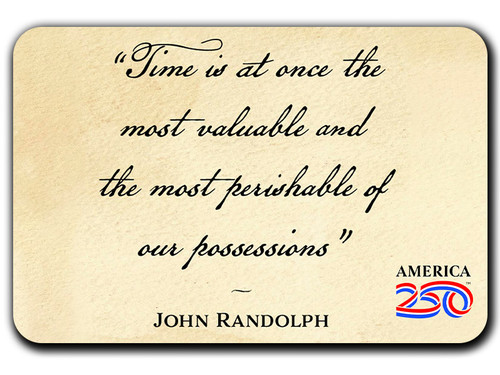 "Time is at Once" America250™ Magnet Standard