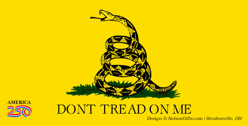 Don't Tread on Me Bumper Sticker