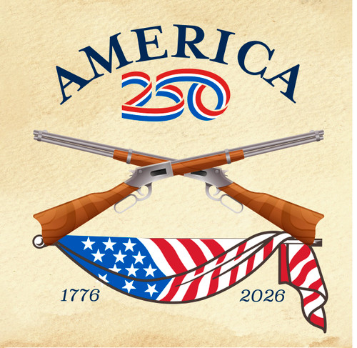America250™ Rifle3 Bumper Sticker