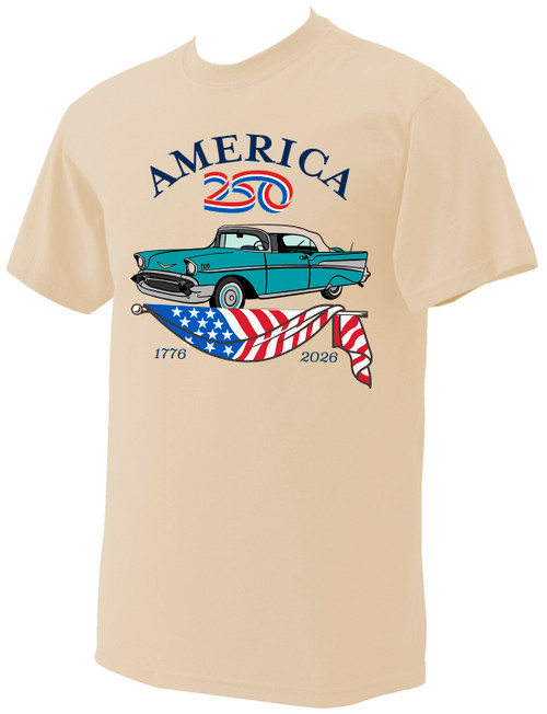 America250™ Retro Car T-Shirt