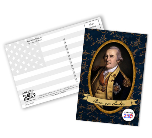 Baron von Steuben Postcard
