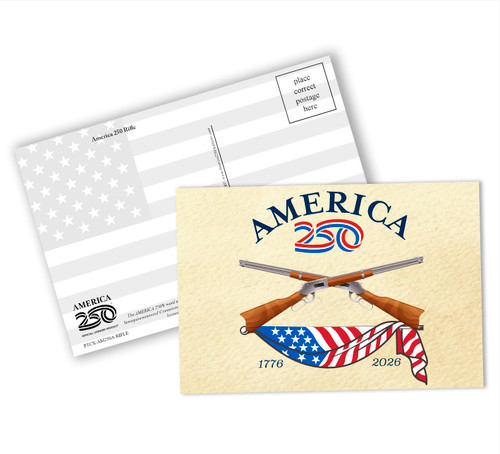 America250™ Rifles Postcard