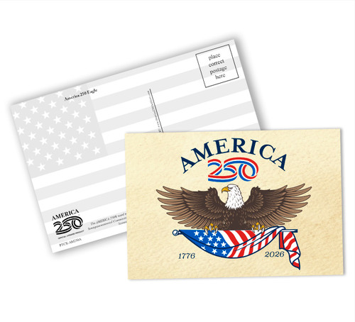 America250™ Eagle Postcard