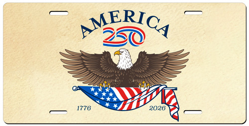 America250™ Eagle License Plate