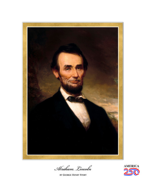 Abraham Lincoln Portrait Print