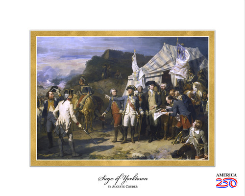 Siege of Yorktown Print
