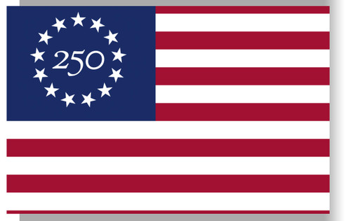 250 Flag Note Card