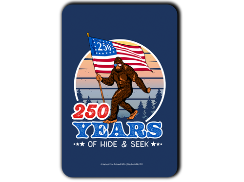 American Bigfoot Magnet