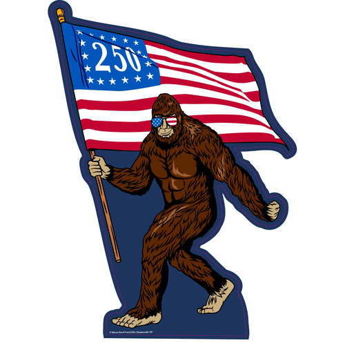 American Bigfoot Standee