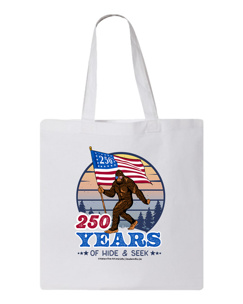 American Bigfoot Tote Bag