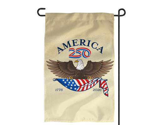 America250™ Eagle Parchment Garden Flag