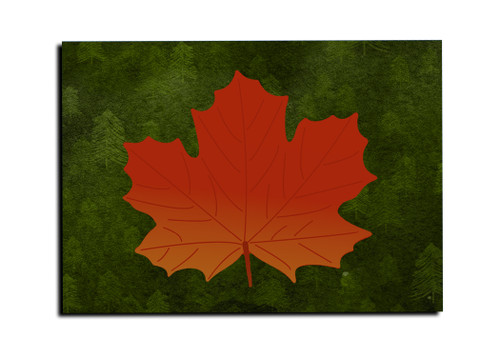 Red Maple Leaf Magnet