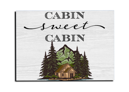 "Cabin Sweet Cabin" Magnet